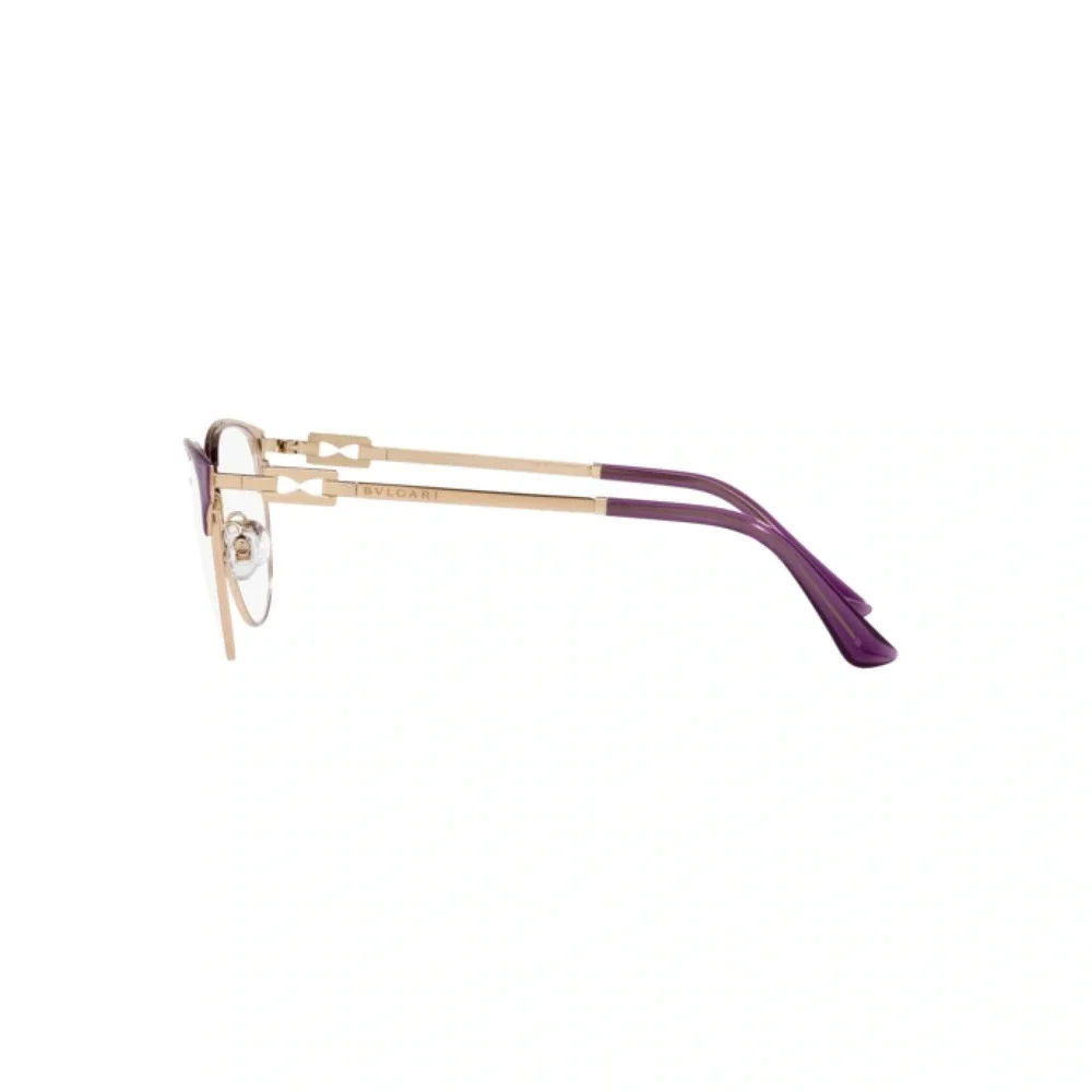 NWT Bvlgari BV2247 Purple Gold 54mm Eyeglasses